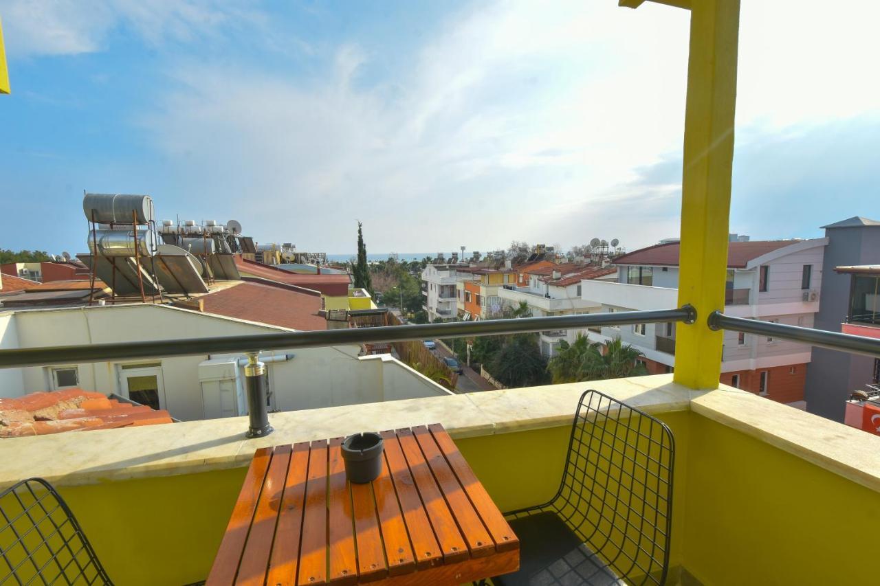 Beyaz Melek Apart Hotel Antália Exterior foto