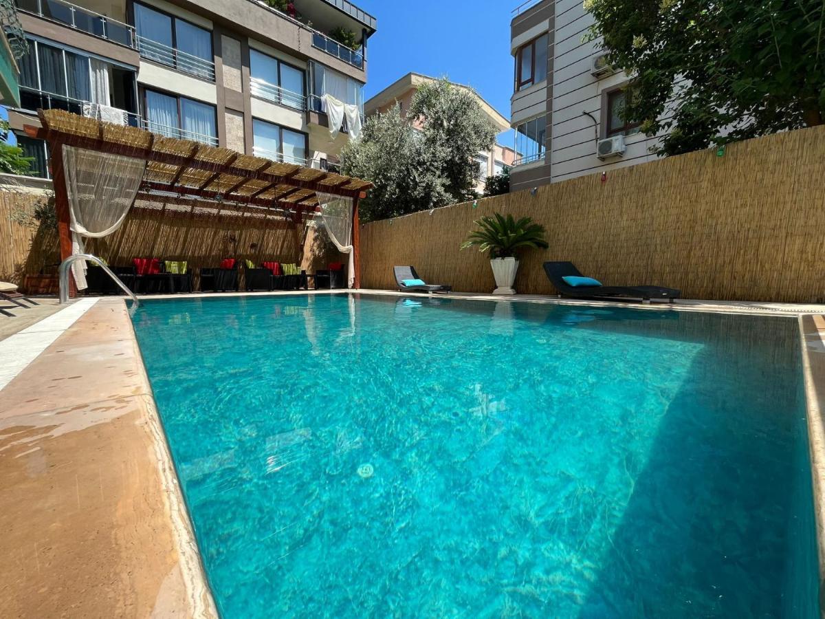 Beyaz Melek Apart Hotel Antália Exterior foto