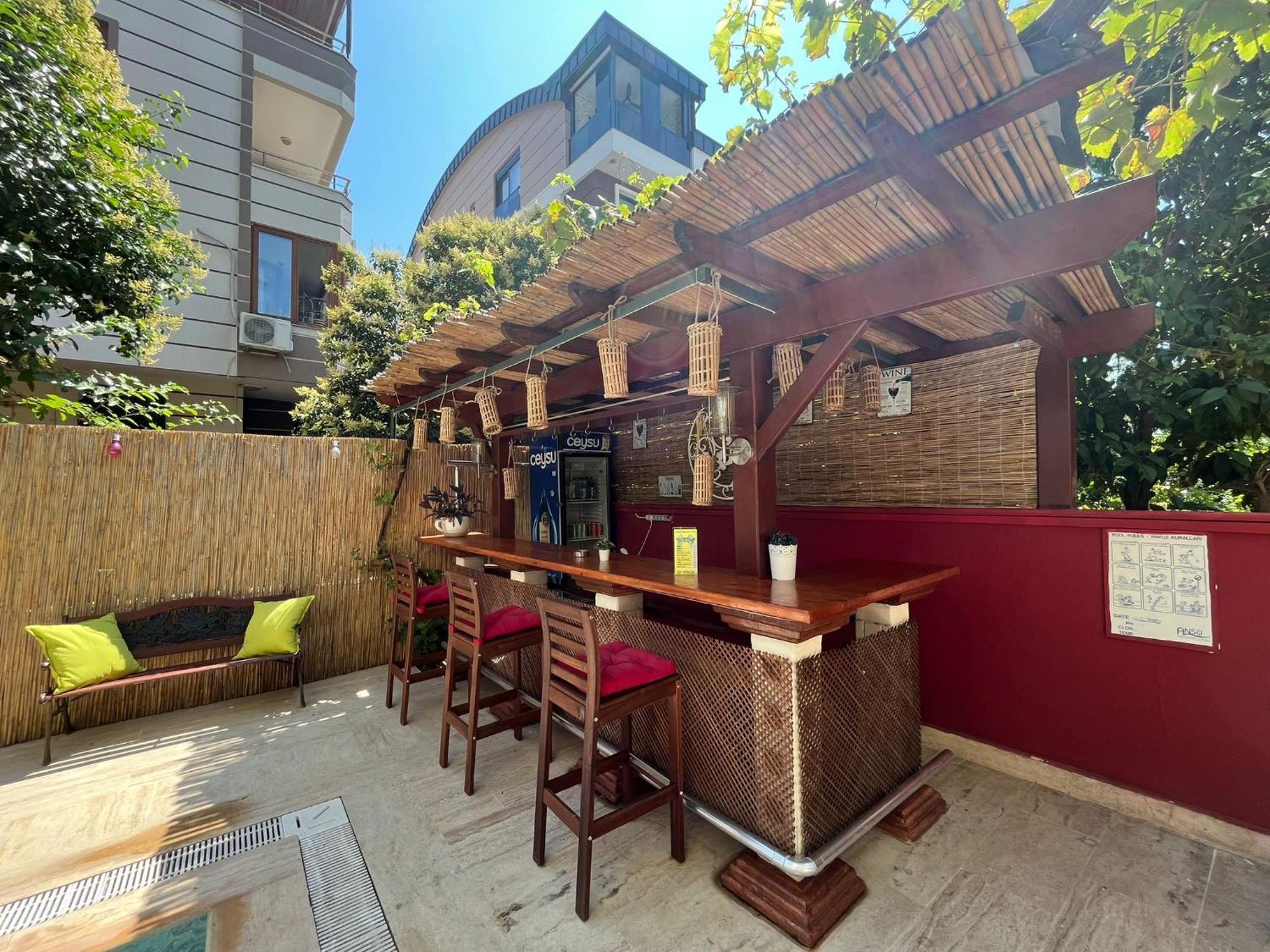 Beyaz Melek Apart Hotel Antália Exterior foto